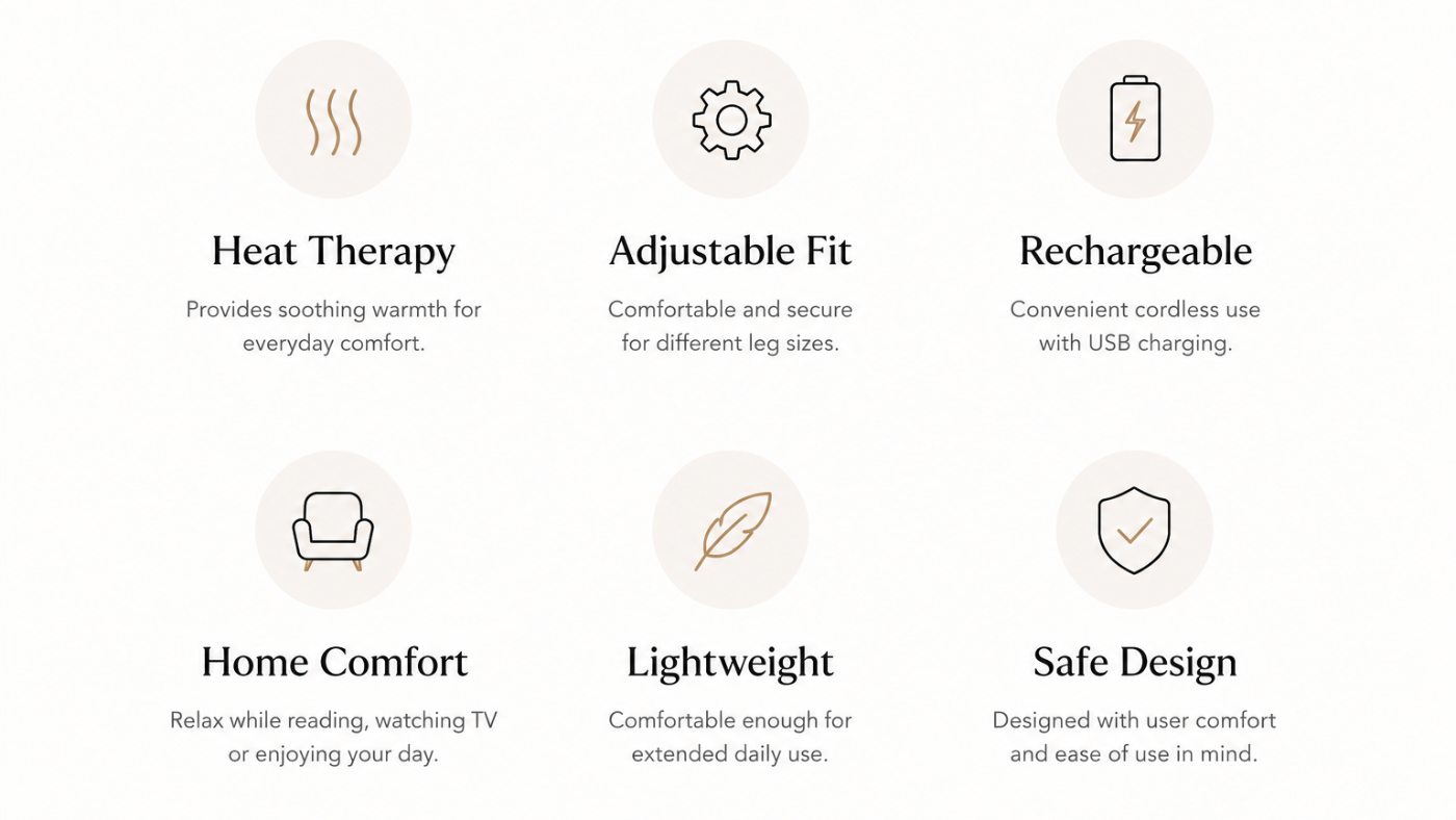 Relivio™ Smart Heat Knee System